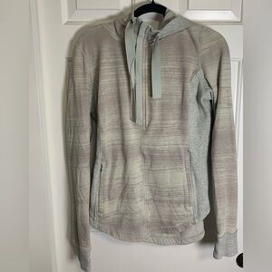 lululemon athletica Light Gray Hoodie